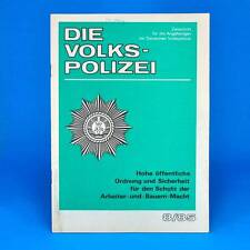 Volkspolizei 1985 ddr gebraucht kaufen  Bitterfeld
