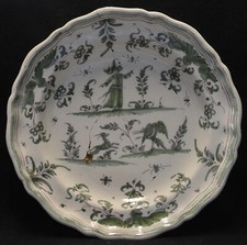 157 plat faïence d'occasion  Tocane-Saint-Apre