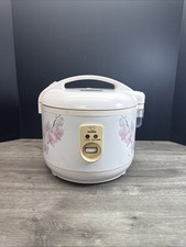 ANTIGO AQUECEDOR ELÉTRICO DE PANELA DE ARROZ ZOJIRUSHI, NRC-10, 10 XÍCARAS DESIGN FLORAL, JAPÃO comprar usado  Enviando para Brazil
