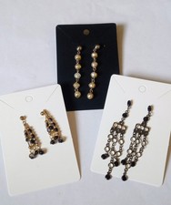 earrings pairs three for sale  East Taunton