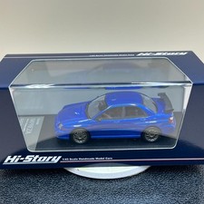Usado, Impreza S202 sti 2002 azul branco amarelo 718097 Hi-Story em escala 1/43 comprar usado  Enviando para Brazil