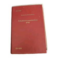 408 fahrdienstvorschrift deuts gebraucht kaufen  Bautzen