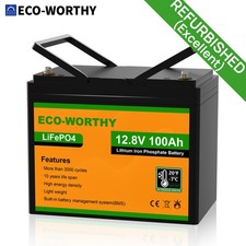 Eco worthy 100ah for sale  UK