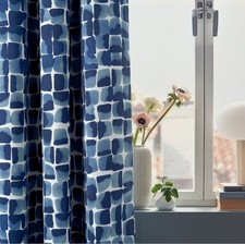 Nowe zasłony Ikea SPIRSTAND zaciemnianie pokoju 2 panele (1 para) 57"x 98" niebieskie na sprzedaż  Wysyłka do Poland