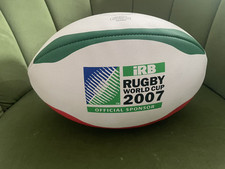 Usado, RUGBY BALL RWC 2007 Heineken Promocional França Copa do Mundo Homem Caverna Tamanho Completo comprar usado  Enviando para Brazil