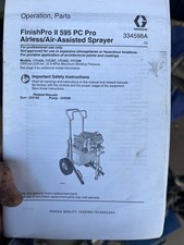 Graco finish pro for sale  Granite Bay