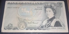Bank england five for sale  BOREHAMWOOD