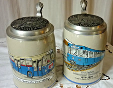 München 2xbierkrug zinndeckel gebraucht kaufen  Hauneck