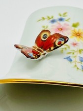 Vase schmetterling blumen gebraucht kaufen  München