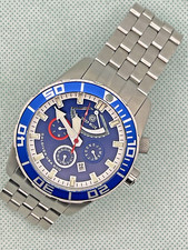 Lote 705 Deep Blue Caldiver EUA 500 metros relógio automático série #0146, usado comprar usado  Enviando para Brazil
