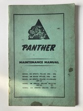 Panther model 100 for sale  CREWE
