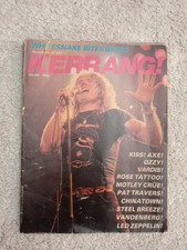 Kerrang issue whitesnake for sale  CASTLEFORD