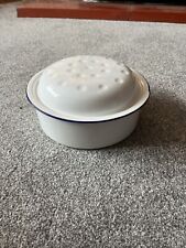 Vintage enamel lidded for sale  BRISTOL