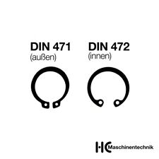 Sicherungsring din 471 gebraucht kaufen  Münster