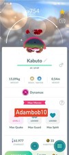 Pokémon Go | Shiny Dynamax Kabuto| Troque 20k poeira ou PTC - Leia a descrição, usado comprar usado  Enviando para Brazil