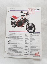 Honda vt250f motorcycle for sale  LEICESTER