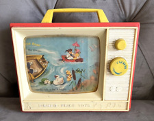 Caja de música vintage 1966 Fisher Price Toys #114 dos afinaciones pantalla gigante TV funciona! segunda mano  Embacar hacia Argentina