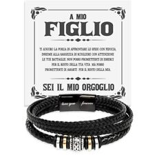 Bracciale uomo pelle usato  Giugliano in Campania