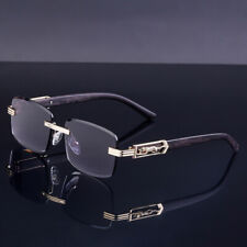 Óculos de sol quadrado grão de madeira moda quente retrô masculino feminino hip hop óculos de sombra comprar usado  Enviando para Brazil
