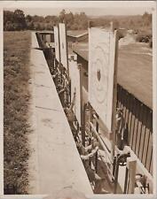 Segunda Guerra Mundial 1942 USMC USMC fuzileiros navais dos EUA alcance Butts Quantico alvo prática foto imprensa comprar usado  Enviando para Brazil