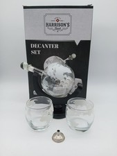 Harrison globe decanter for sale  UK