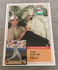 1993 MILKBONE EDIÇÃO LIMITADA TODD ZEILE #10 CARDINALS. comprar usado  Enviando para Brazil