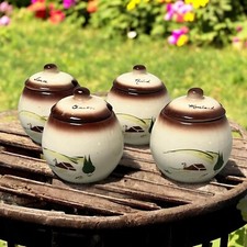 Vintage 1960 Brock of California Farmhouse Burger Bar Conjunto Colheita Marrom Conjunto 4 comprar usado  Enviando para Brazil