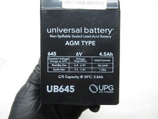 Bateria de chumbo-ácido selada UPG D5733 6V comprar usado  Enviando para Brazil