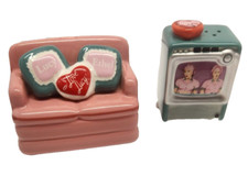Usado, Salt And Pepper Shaker "I Love Lucy" cadeira verde televisão comprar usado  Enviando para Brazil