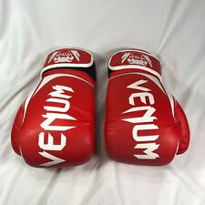 Guantes de boxeo Venum rojos de 16 oz, usado segunda mano  Embacar hacia Argentina