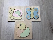 Holz puzzle kinder gebraucht kaufen  Mainz