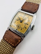 WESTFIELD Vintage Relógio Mecânico Suíço Antigo Tonneau Calibre 6J 10B CORRENDO comprar usado  Enviando para Brazil