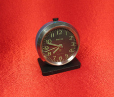 Mini despertador vintage azul foguete mesa retrô pequeno relógio soviético URSS 27 comprar usado  Enviando para Brazil