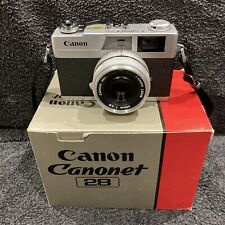 Vintage canon canonet for sale  MORECAMBE