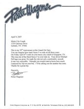 Porter wagoner signed for sale  Nashville
