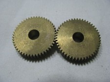 Spur gears brass for sale  HALESWORTH