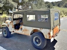 Capota macia para Willys Jeep CJ6 com moldura - Verde oliva/cinza/preto comprar usado  Enviando para Brazil