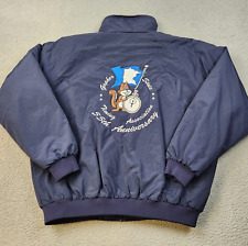 Jaqueta Bombardeiro Masculina Three Seasons 4XL Forrada de Lã Azul Marinho Zíper Completo Urso Branco comprar usado  Enviando para Brazil