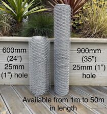 Galvanised chicken wire for sale  DAGENHAM