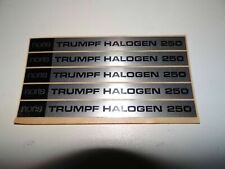 Typenschild noris trumph gebraucht kaufen  Oldenburg (Oldenburg)