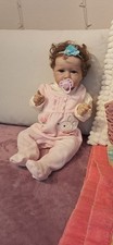 Reborn mädchen puppe gebraucht kaufen  Nalbach