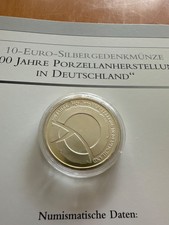 Euro silbergedenkmünze 300 gebraucht kaufen  Witten