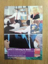 Labour party delivering for sale  GERRARDS CROSS