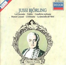 Jussi björling gioconda for sale  BLACKWOOD