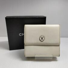 Cartera monedero de cuero Chanel Matelasse CC CC con caja segunda mano  Embacar hacia Argentina