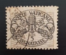 Francobollo vaticano 1946 usato  Italia
