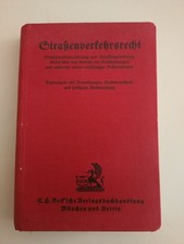Straßenverkehrsrecht 1940 gut gebraucht kaufen  Buttenwiesen