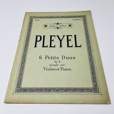1908 pleyel petis d'occasion  Expédié en Belgium