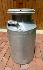 Vintage aluminium milk for sale  Wayland