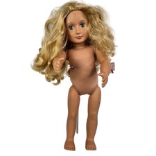Usado, Boneca OG Our Generation Battat 18" menina cabelo loiro encaracolado olhos azuis comprar usado  Enviando para Brazil